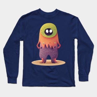 Cute Fantasy Monster Long Sleeve T-Shirt